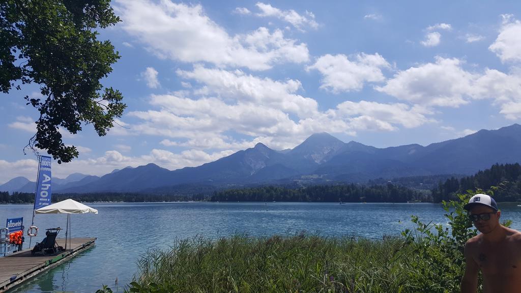 Pension Stausee Sankt Jakob im Rosental Eksteriør billede